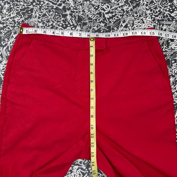 Who What Wear red flare pants size 8 - Picture 4 of 5